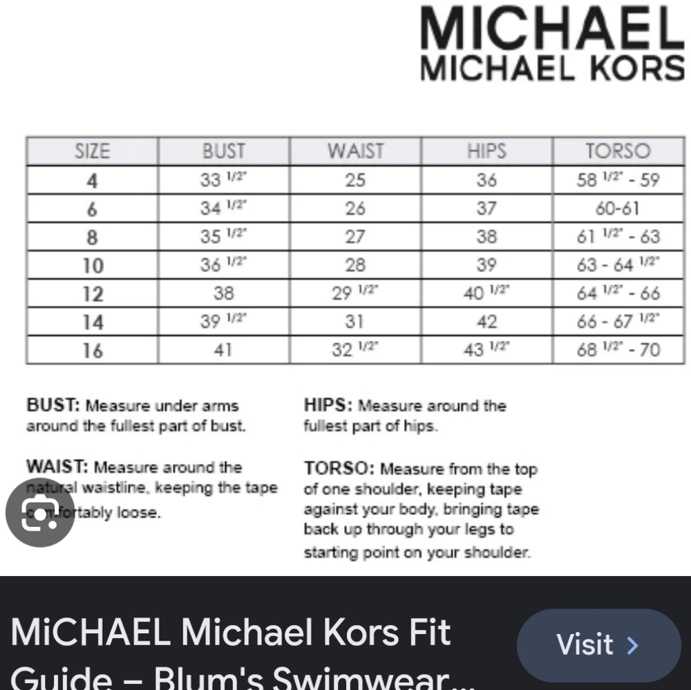 Michael Kors Cream, &Tan Designer Pant - Picture 8 of 9